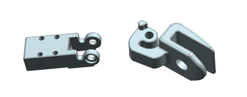 Zinc Alloy Die Casting Hinge for Household Appliance